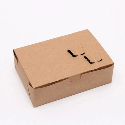 Bao bì logo tùy chỉnh Kraft Paper Box gấp