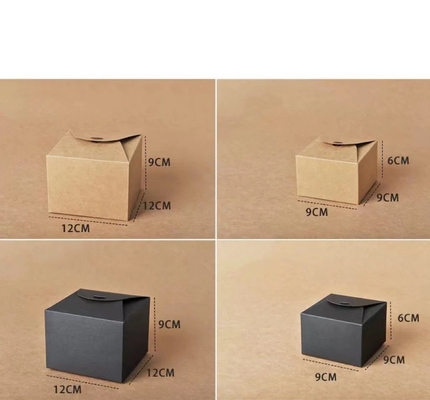 Bao bì tùy chỉnh Hộp giấy kraft với in CMYK và cấu trúc tùy chỉnh